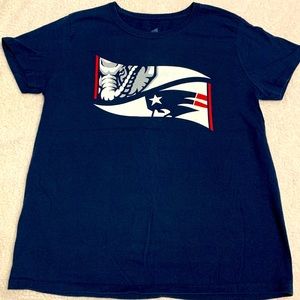 NE Patriots & Roll Tide Alabama T-shirt Medium